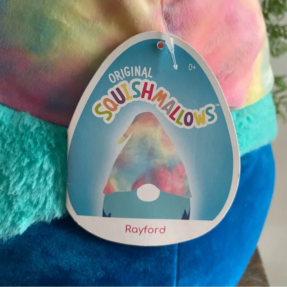 Squishmallows 20” Rayford‎ the Gnome Large Bearded Soft Plush Toy Collectible